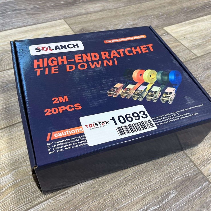 Unused 2026 CE SDLBB High End Ratchet Straps