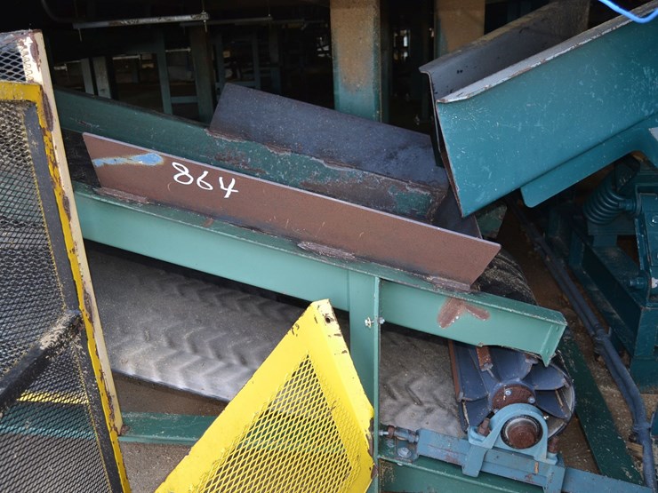30"x12'-incline-waste-belt-conveyor-w/-drive-(located-at-trimmer)-image-2