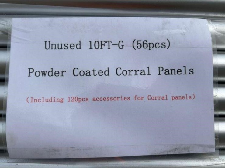 qty-of-(56)-10-ft-powder-coated-corral-panel-image-11