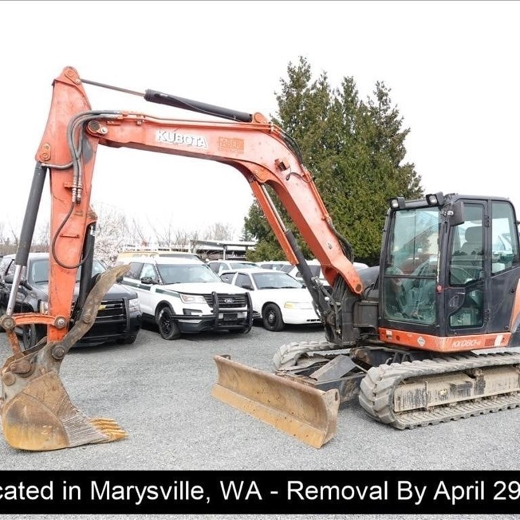 2015 KUBOTA KX080-4