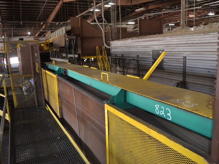 usnr-13"x25'-lumber-belt-transfer-w/-drive-image-2