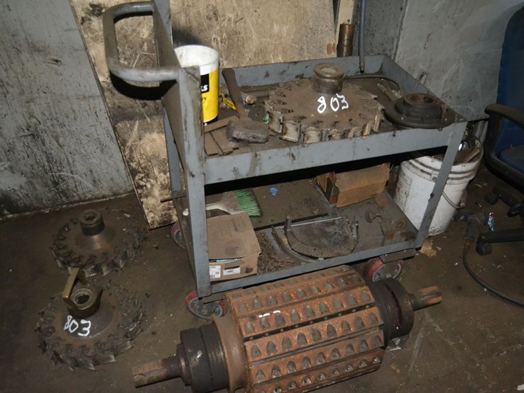 (2)-15"-16-knife-planer-heads-w/-(4)-2"-16-knife-side-heads-w/extra-knives-w/(2)-joiners-image-1