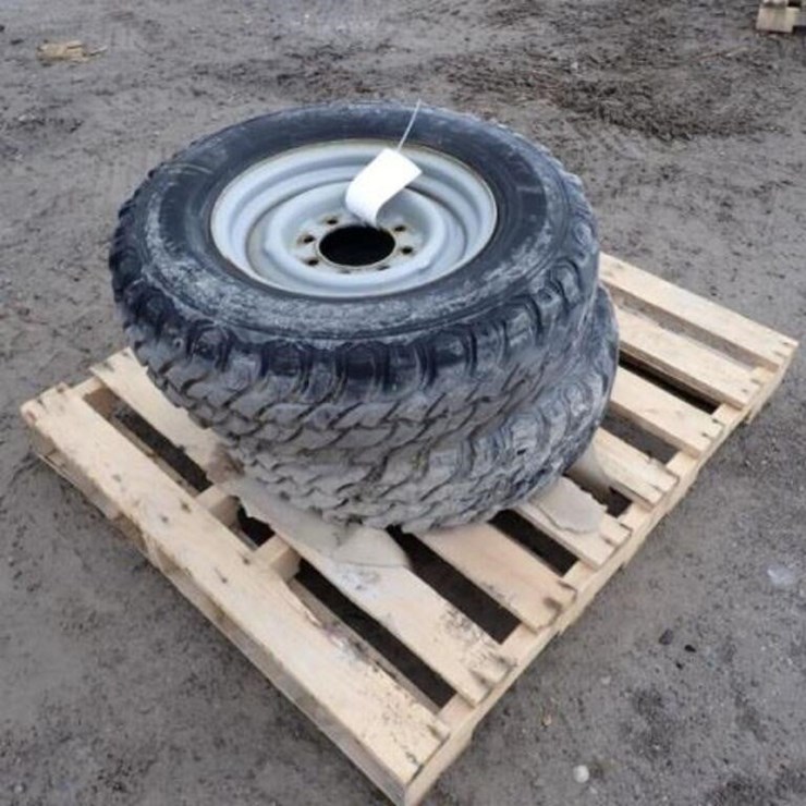 Qty Of (2) LT245/75R16 Tire(s) & Rim(s)