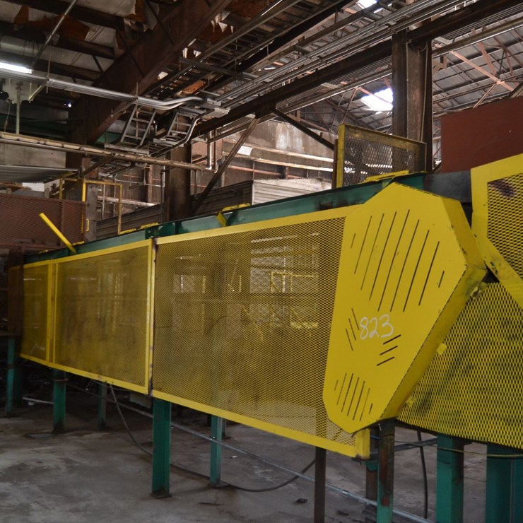 USNR 13"X25' LUMBER BELT TRANSFER W/ DRIVE