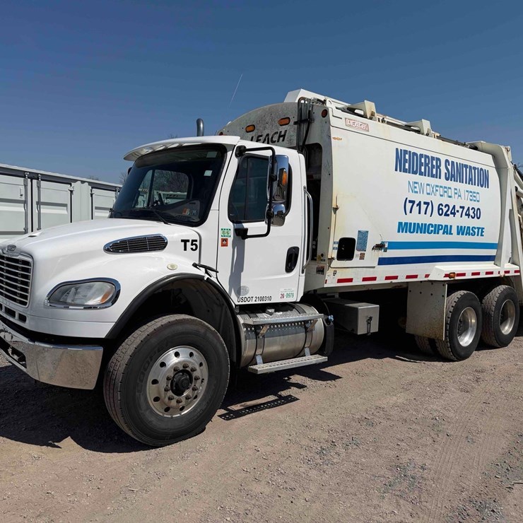 2018 Freightliner Tandem Axle Trash Truck