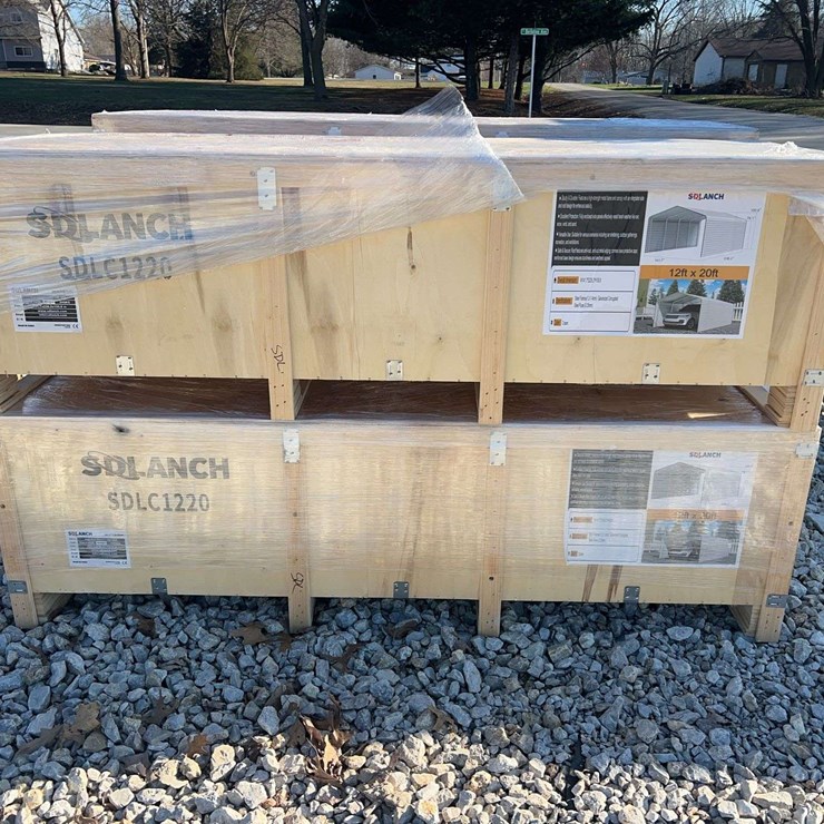 SDLANCH SDLC1220 High-End Carport, 12 ft x 20 ft