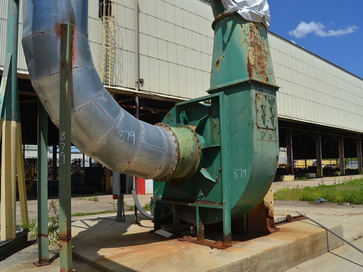 84"-suction-blower-w/-incoming-&-outgoing-pipe-(to-dust-bin)-image-2