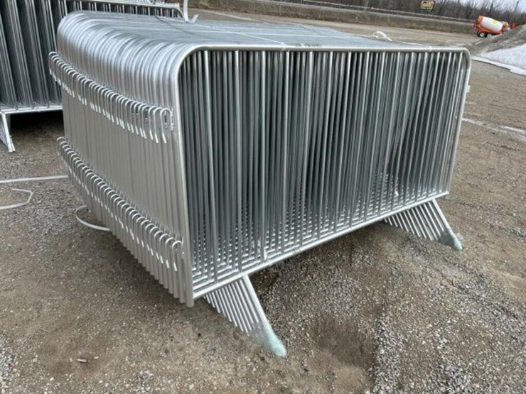 unused-qty-of-(80)-galvanized-site-fence-image-9