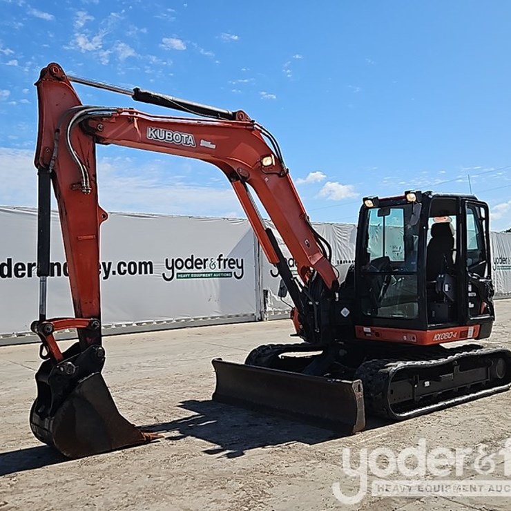 2017 KUBOTA KX080