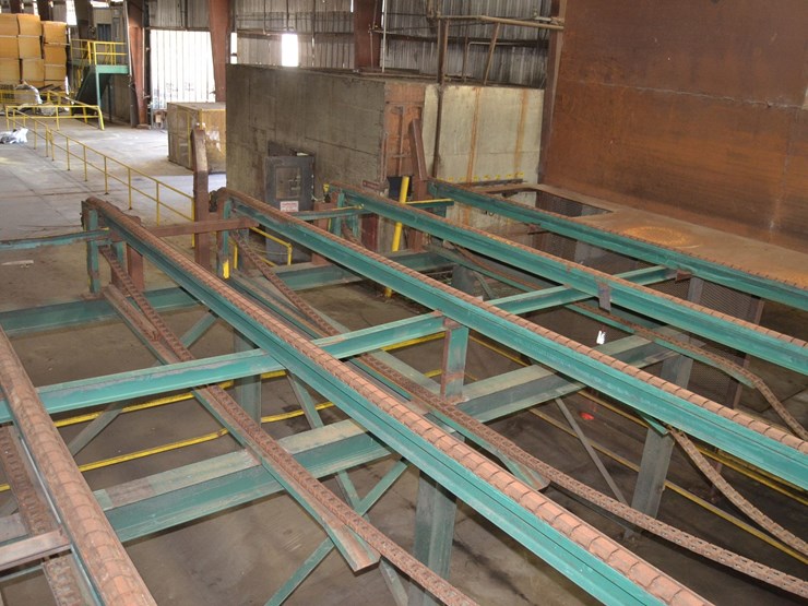 cae-20'-5-strand-infeed-transfer-w/-rooftop-chain-w/-drive-image-4