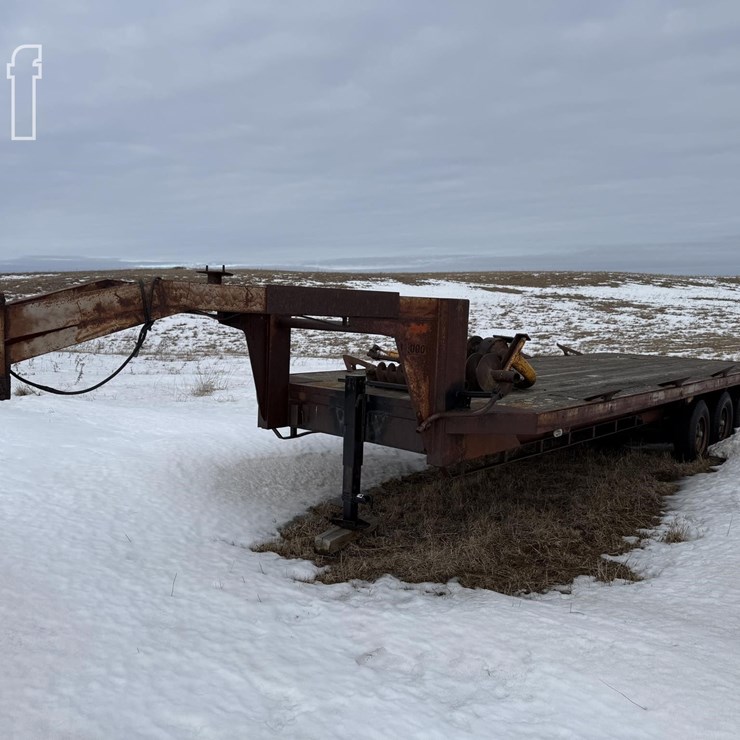 TIDWELL 24FT FLATBED TRAILER