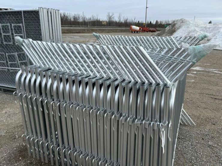 unused-qty-of-(80)-galvanized-site-fence-image-13