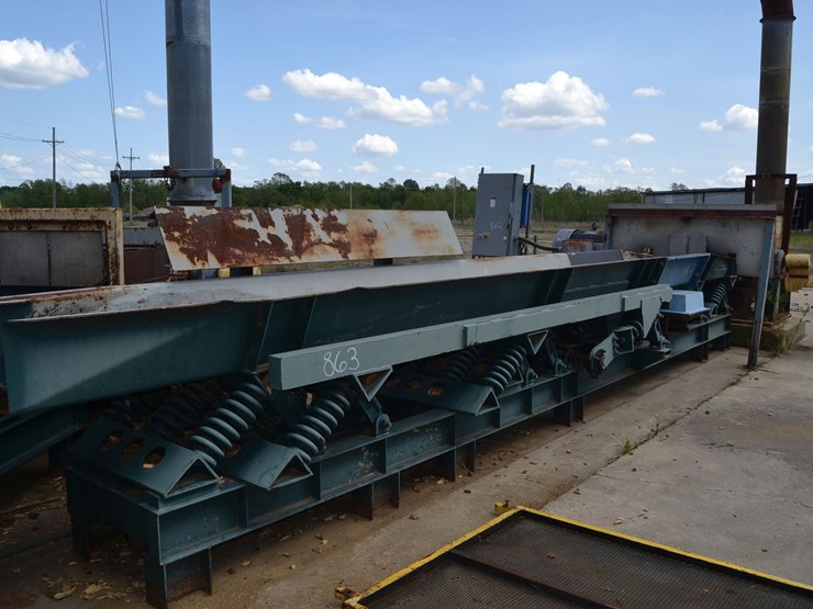 action-24"x28'-balanced-vibrating-conveyor-w/-mdi-metal-detector-w/-3hp-drive-motor-image-5