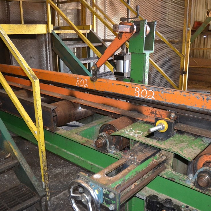 LINDEN 20'"X20' OUTFEED ROLLCASE FROM PLANER