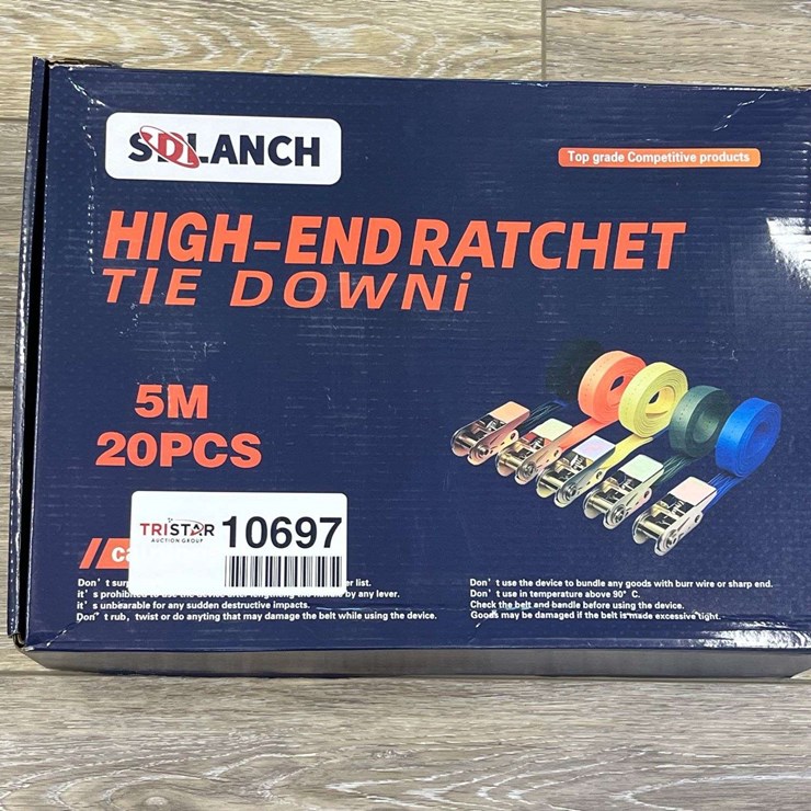Unused 2026 CE SDLBB High End Ratchet Straps