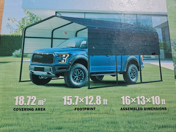 landhonor-16'-x-13'-x-10'-metal-carport-image-1