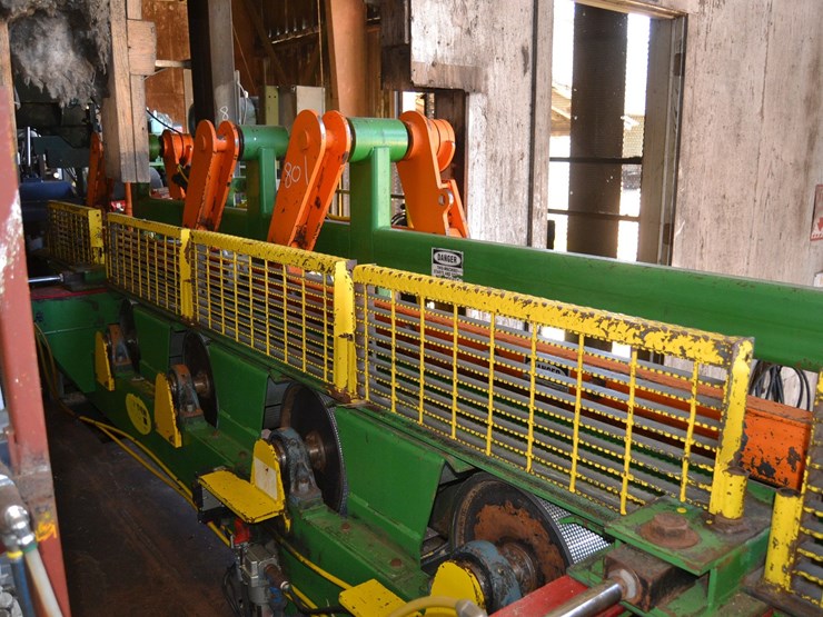 linden-high-speed-infeed-pineapple-infeed-table-w/-20hp-feed-motor-w/bridge-to-planer-feed-w/-controls-image-4