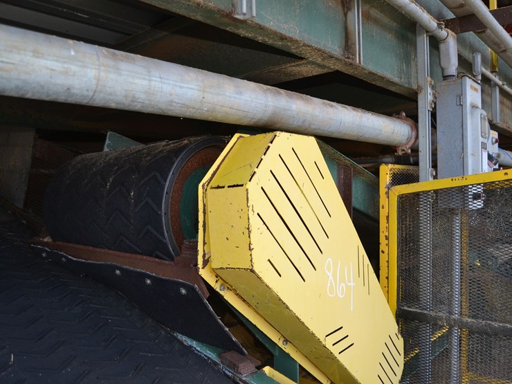 30"x12'-incline-waste-belt-conveyor-w/-drive-(located-at-trimmer)-image-3