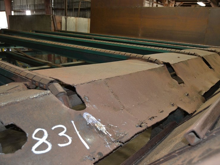 cae-20'-5-strand-infeed-transfer-w/-rooftop-chain-w/-drive-image-1