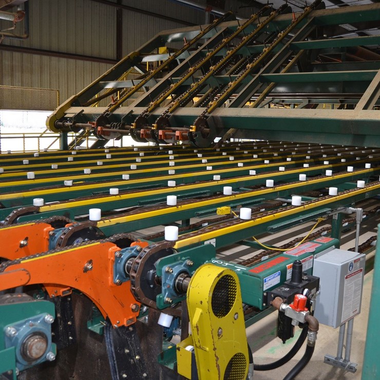 2015 USNR 45' 9 STRAND INEED TRANSFER W/LUGS W/EVEN END ROLLS W/TIMPLE SYSTEM W/DRIVE