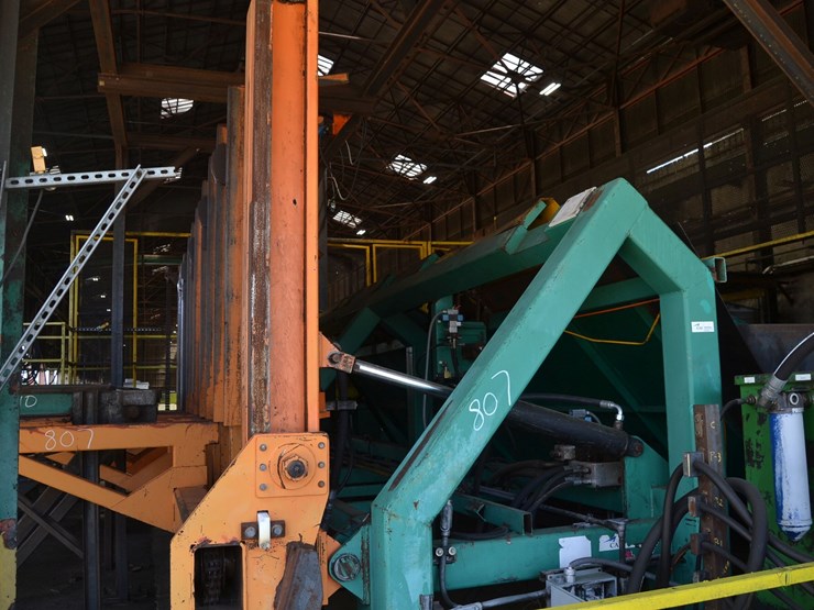cae-6'-5-arm-tilting-break-down-hoist-w/-10'-5-strand-decline-deck-w/-stick-removable-belt-image-7