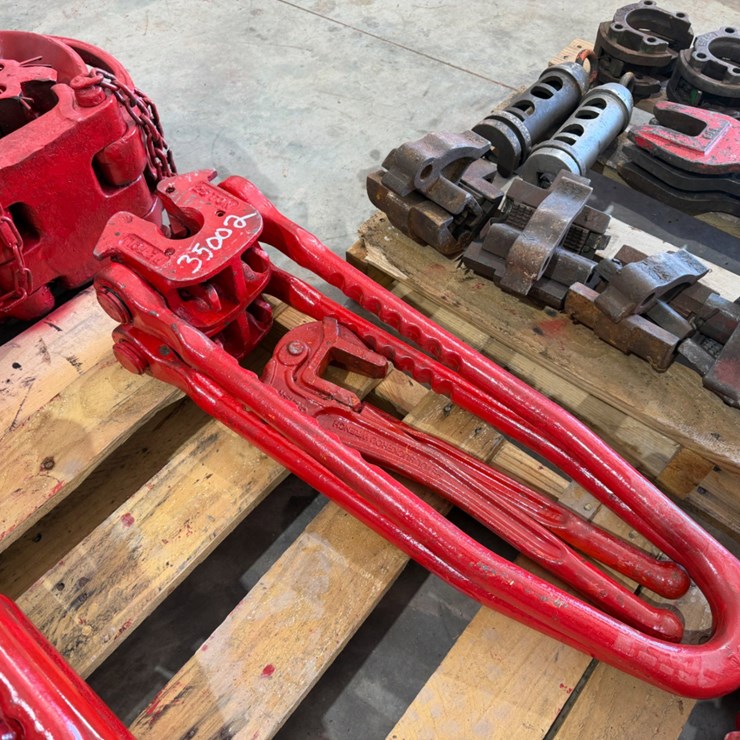 (2) Petol 1” 25 Ton Rod Elevators & (2) Rod Wrenches