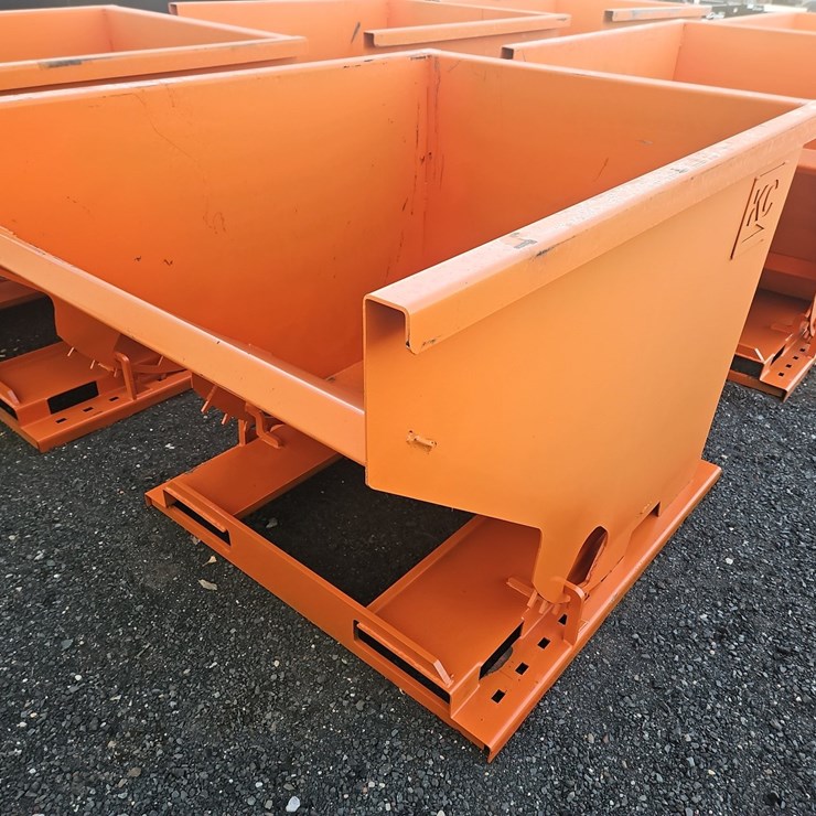 KIT CONTAINER 2 YARD SELF DUMPING TRASH HOPPER