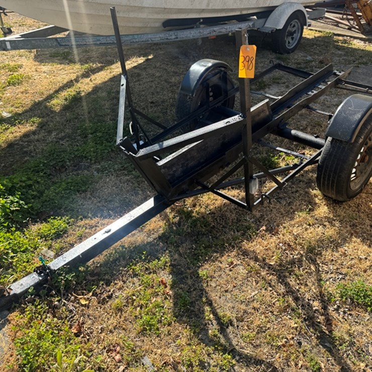 HOMEMADE LAWN TRAILER NO TITLE