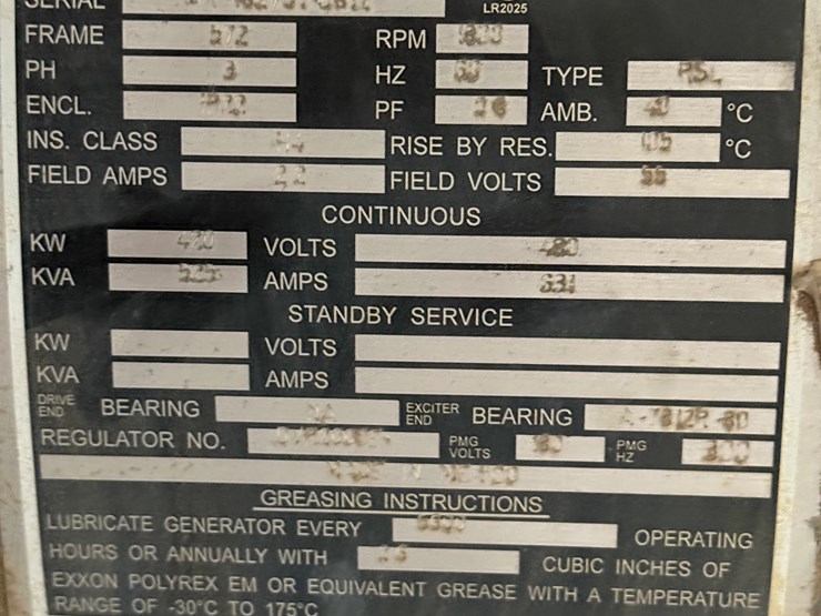 detroit-series-60-14l-665-hp-420kw-generator-&-air-compressor-house,-skidded-image-19