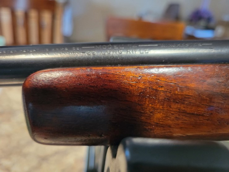 lot-14.-model-74-winchester-22-semi-auto.-pre-'64.-made-in-usa.-image-4