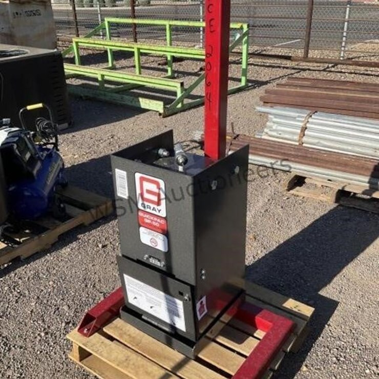 GRAY QUICKPAC QP-50 OIL FILTER CRUSHER