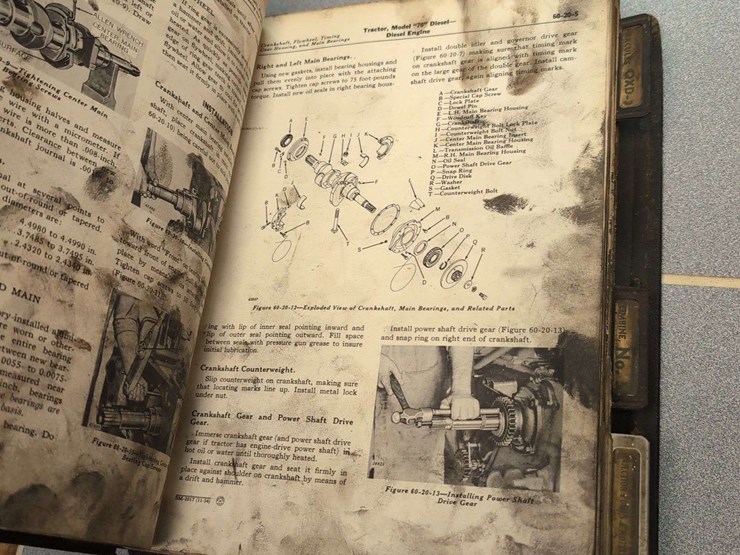 john-deere-dealer-service-manuals---model-70-diesel-tractor-and-no.-55-combine-image-4