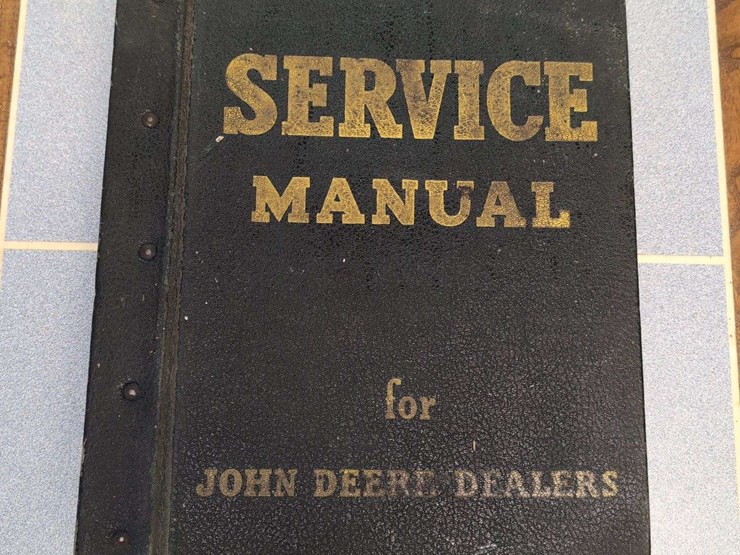 john-deere-dealer-service-manuals---model-70-diesel-tractor-and-no.-55-combine-image-1