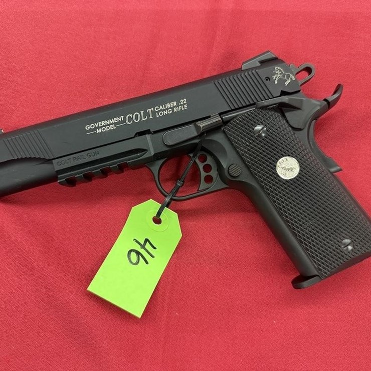 Colt Rail Gun .22 LR Pistol