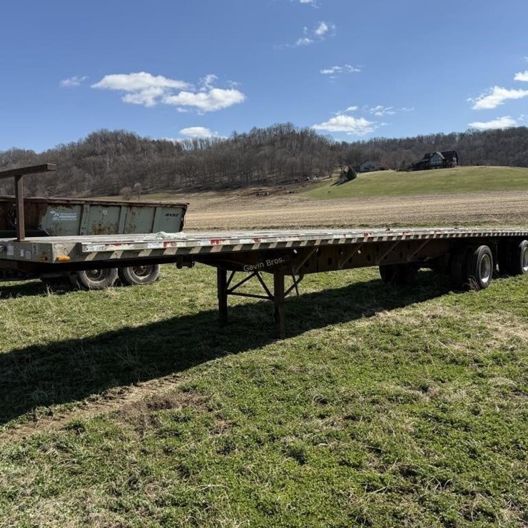 1998 Transcraft Eagle 50' flat bed trailer