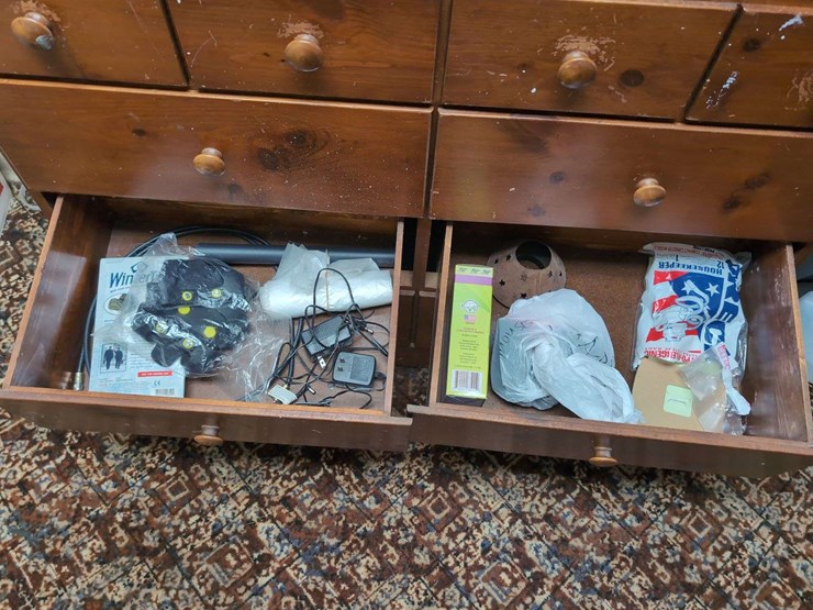 wooden-dresser-with-contents,-34"-x-42"-x-15"-image-4