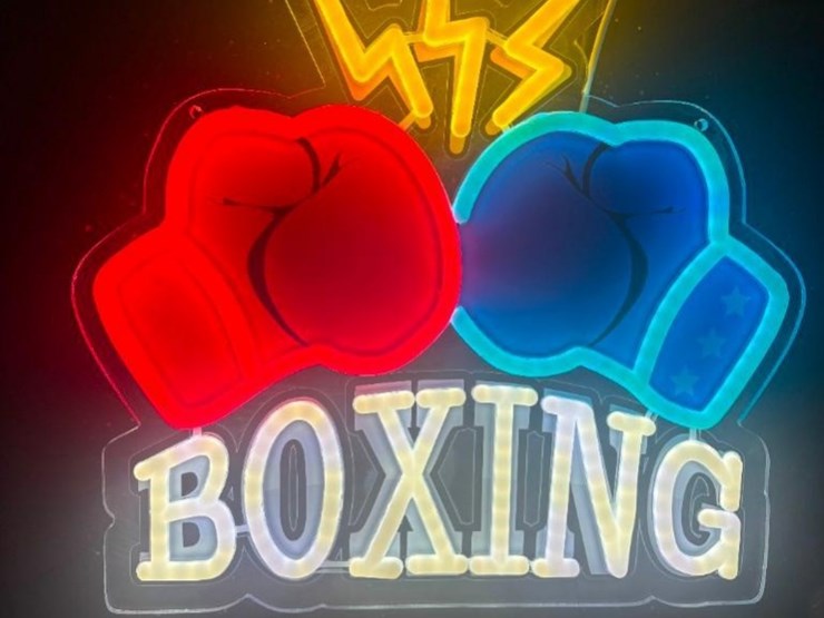 new-boxing-12in-x-13in-led-light-works-image-1