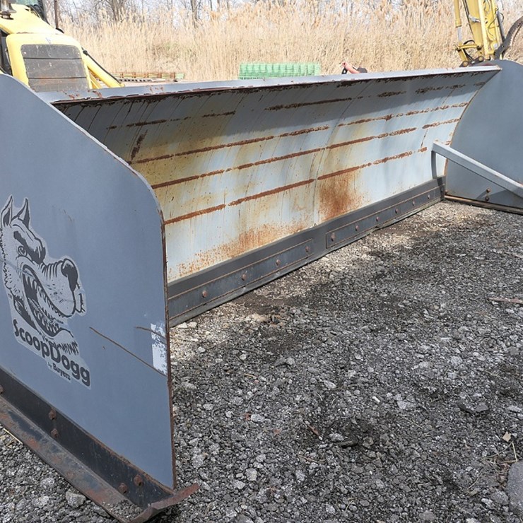 Scoop Dog Snow Pusher for Wheel Loader