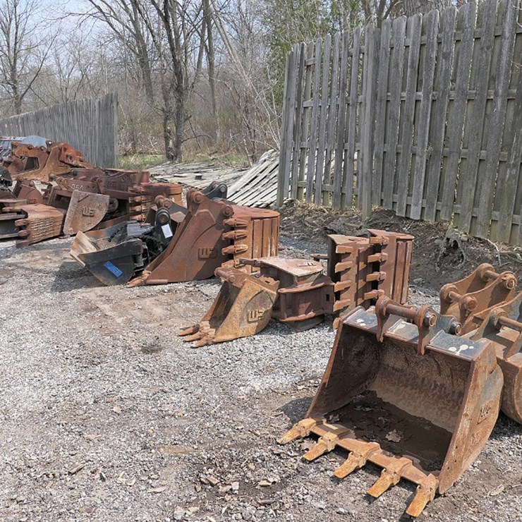 Yanmar 100 Buckets: 36'', 48'' Tilt Ditch; (2) 48'' Ditch; 24'' Slab Remove