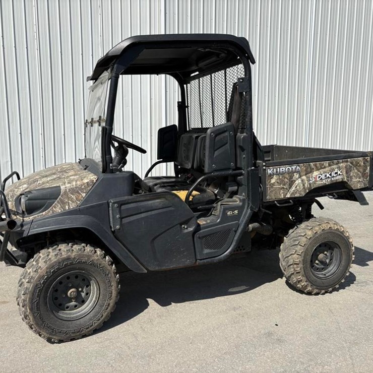 2018 KUBOTA RTV-XG850 SIDEKICK
