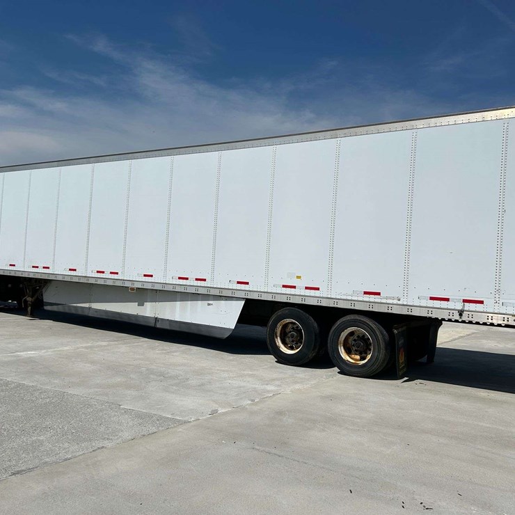 2012 WABASH 5'3 T/A Plate Van Trailer