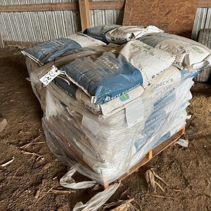 (40) Bags Beck's Superior Alfalfa Seed