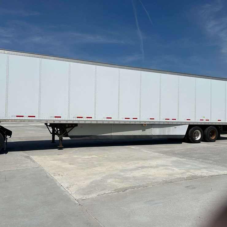 2012 WABASH 5'3 T/A Plate Van Trailer