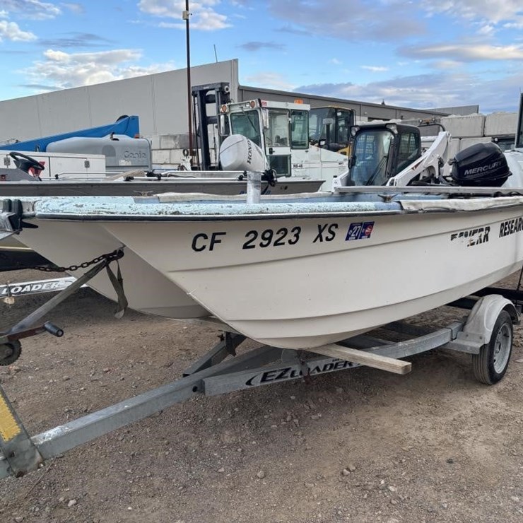 1988 Livingston Boat & Trailer