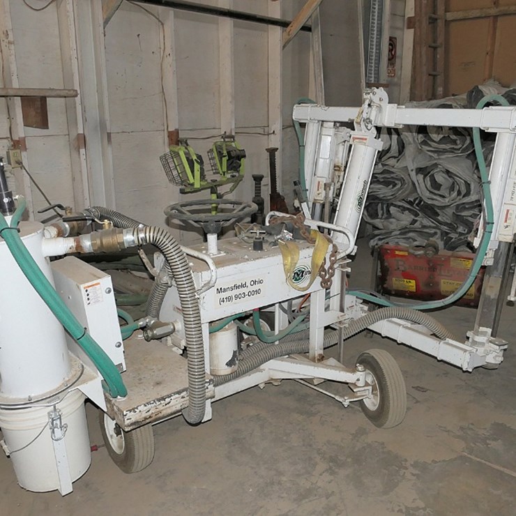 Minnich A12200-00002 Two Gang Drill, SN:213-346, Dust Collector