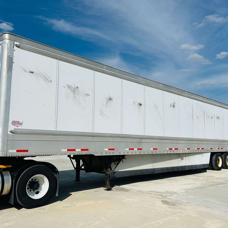 2015 Wabash 53' T/A Plate Van Trailer