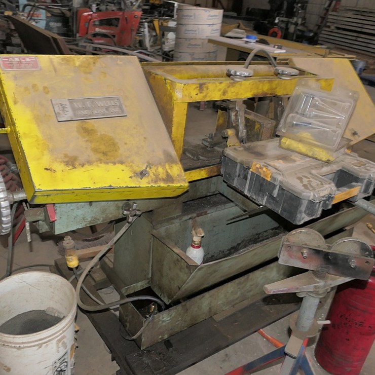 Wells L9 Horiz. Metal Band Saw, 220v