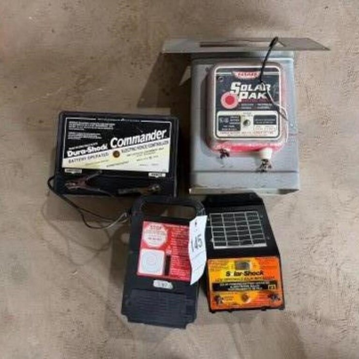 4- Electric Fence Chargers