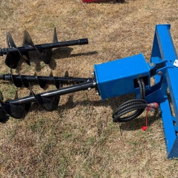 Skid Steer Post Hole Digger