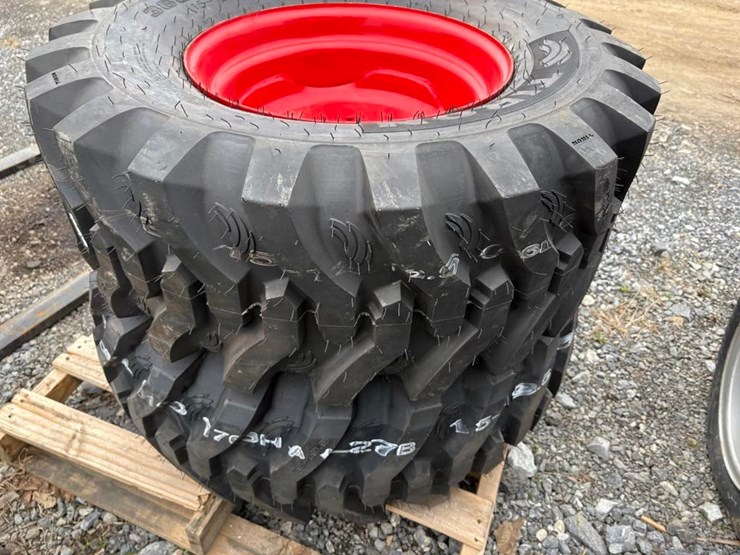 tiron-380/70-19.5-tires-w/-8-lug-rims-(pair)-image-1